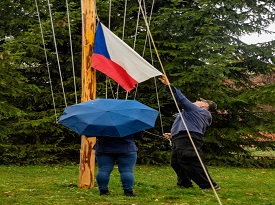 Vytahování vlajky