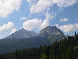 Výhled na Durmitor