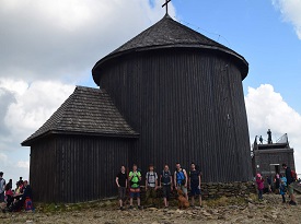 Na vrcholu Sněžky