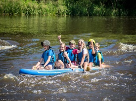 Paddleboard v zátěži