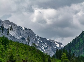 Výhled na Alpy