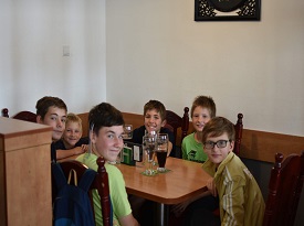 V restauraci