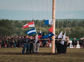 Vytahování vlajek